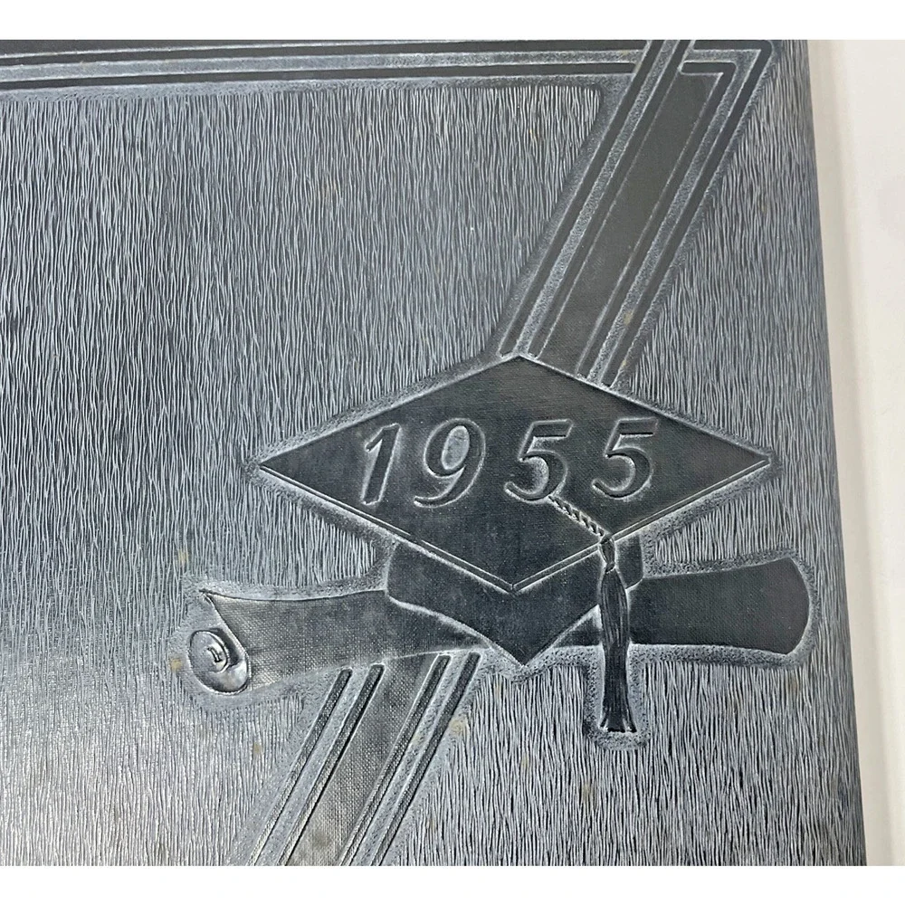 Vintage 1955 Buhian Butler High School Yearbook Ohio
